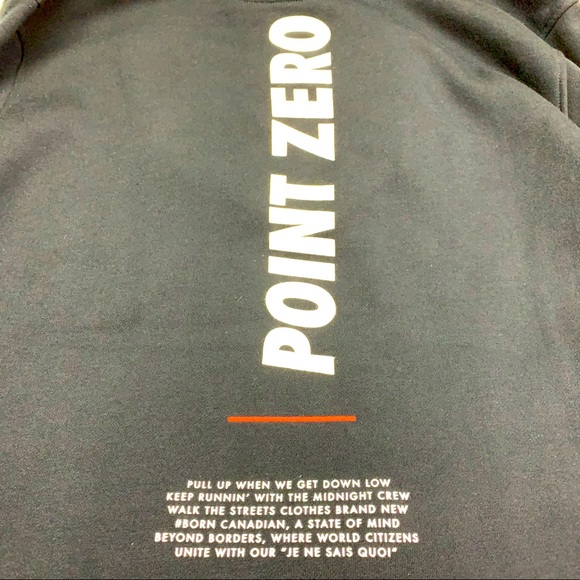 Men’s Point Zero Organic Cotton Pullover Hoodie NEW - Picture 5 of 9